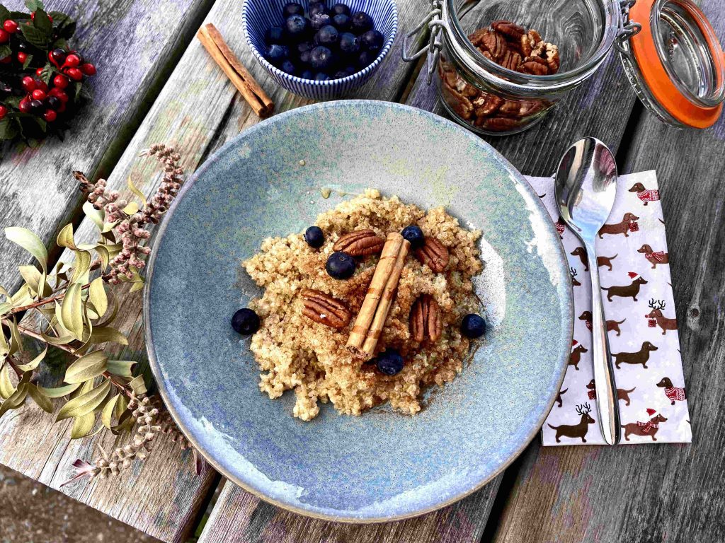 Festive Quinoa Breakfast Bowl