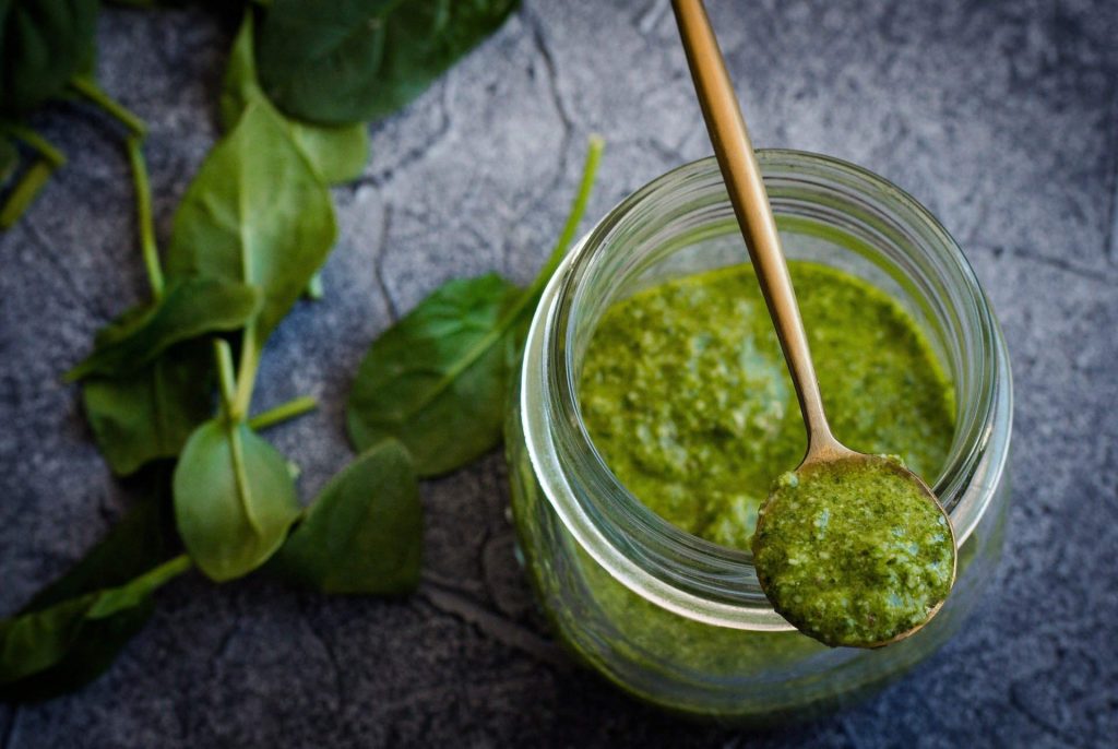 Kale & Flax Seed Pesto