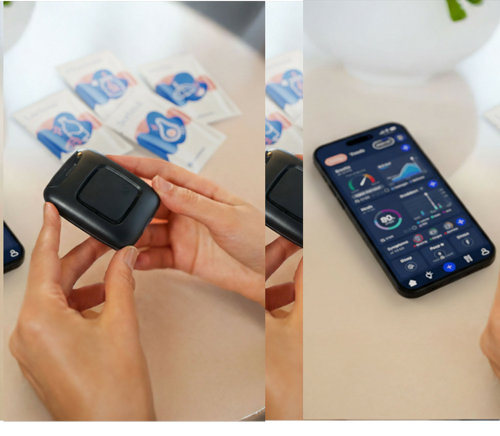 FoodMarble AIRE 2 breath tester and app